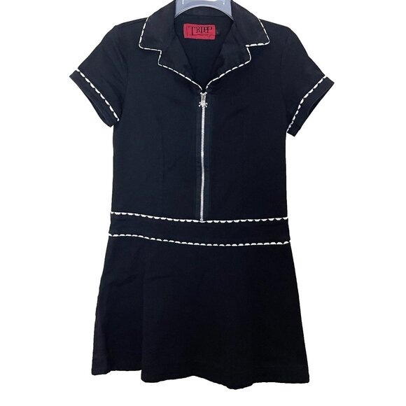 Tripp nyc Dresses & Skirts - Tripp NYC Dress Size Large Zip Grunge Goth Short Sleeves